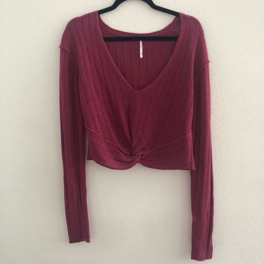 Free People Got Me Twisted Sweater - Picture 2 of 7